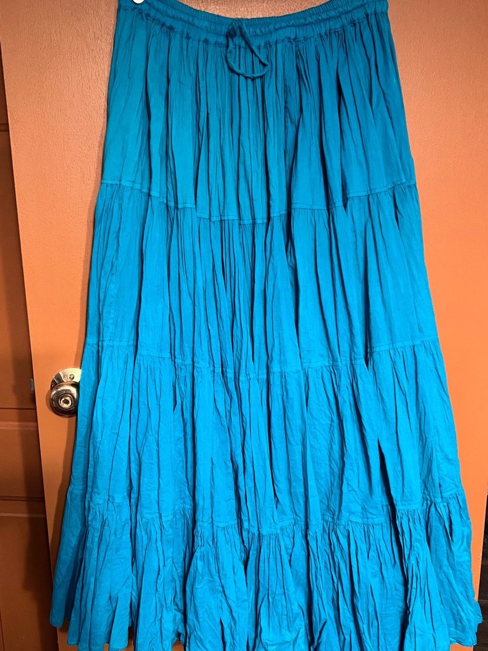 Wevez Womens plus size Maxi Gypsy Skirt